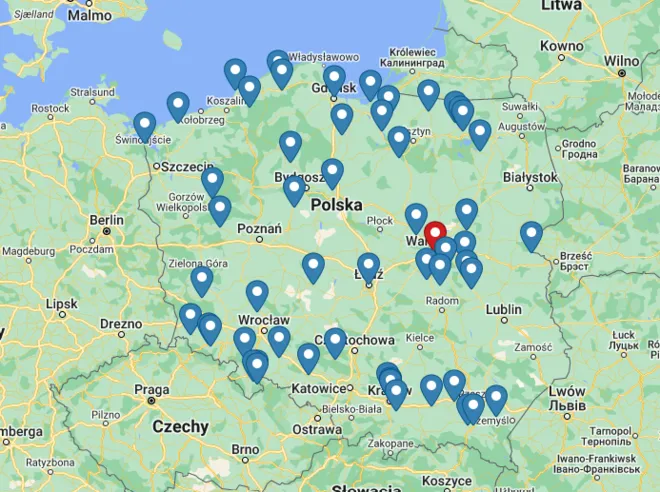 Mapa lokalizacji hotelu